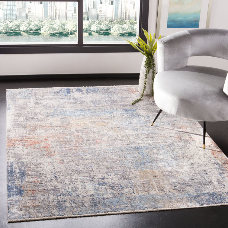 Williston Stonegate Abstract Grey Area Rug Wayfair.co.uk
